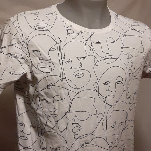 Two Angle Other - Two Angle Face Graphic Tee Shirt